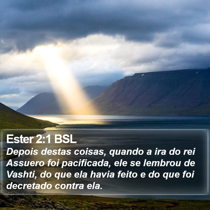 Ester 2:1 BSL Bible Study