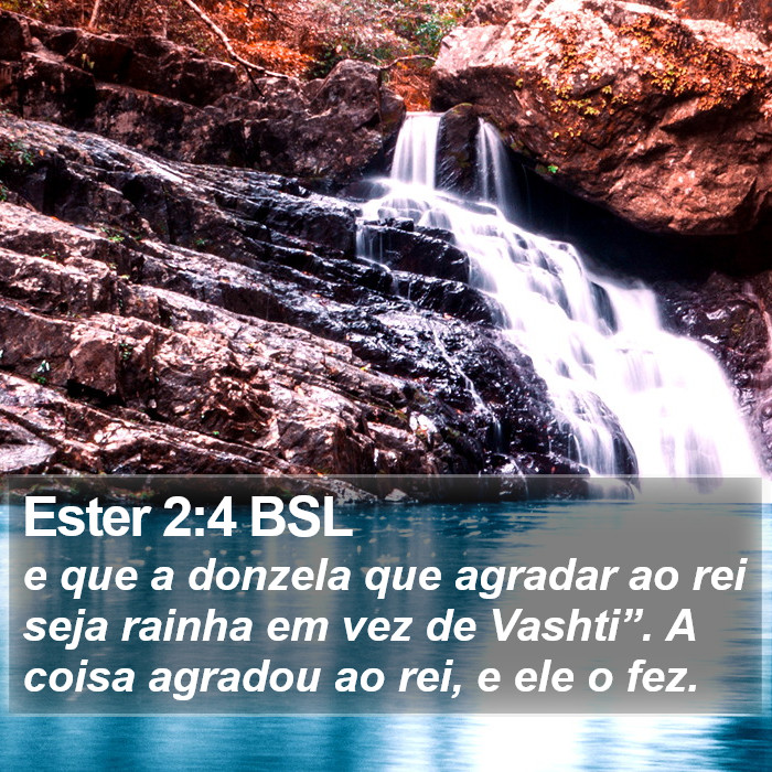 Ester 2:4 BSL Bible Study