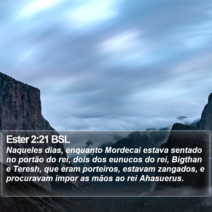 Ester 2:21 BSL Bible Study