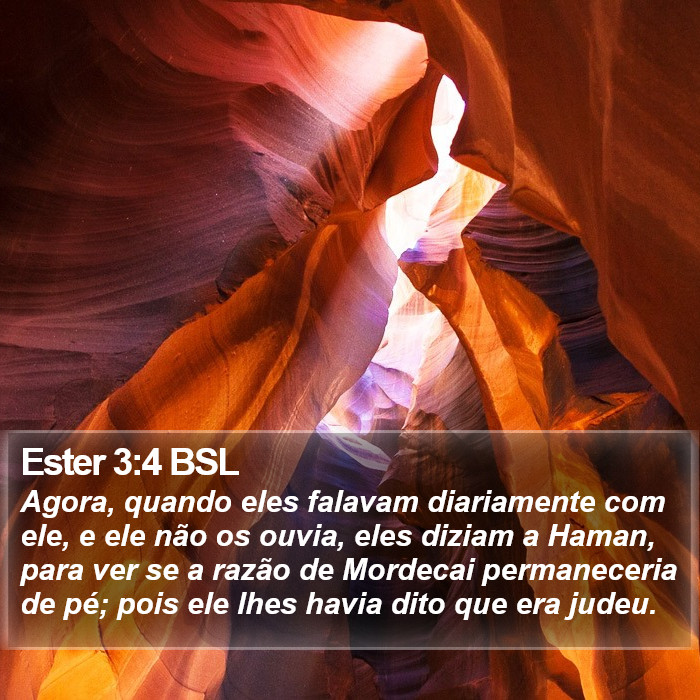 Ester 3:4 BSL Bible Study