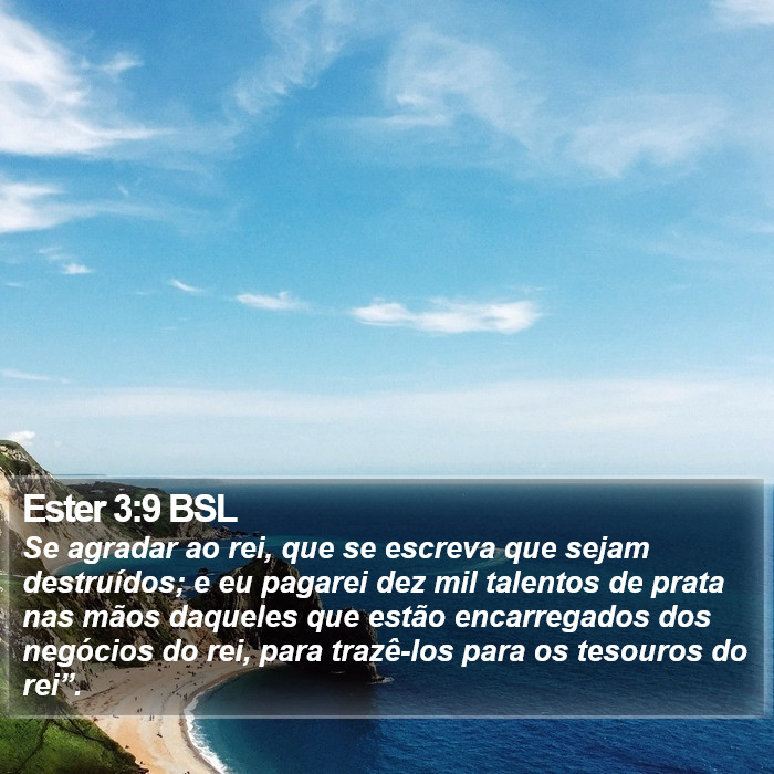 Ester 3:9 BSL Bible Study