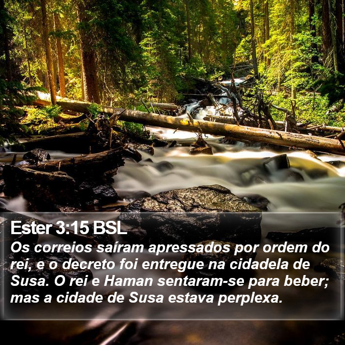 Ester 3:15 BSL Bible Study