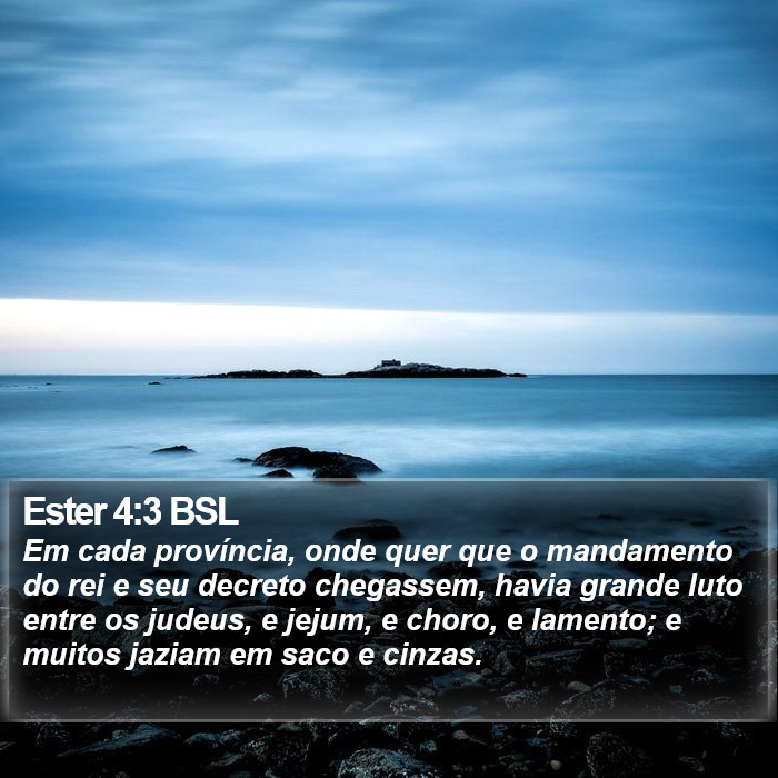 Ester 4:3 BSL Bible Study