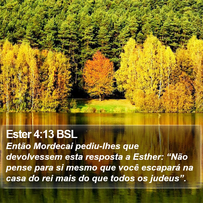 Ester 4:13 BSL Bible Study