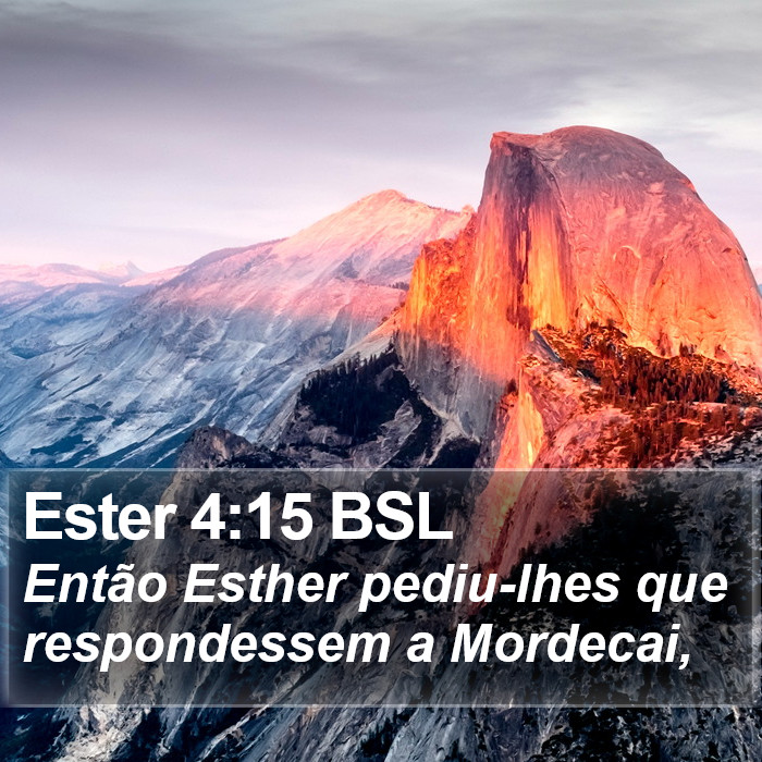 Ester 4:15 BSL Bible Study