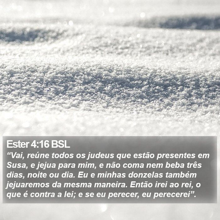 Ester 4:16 BSL Bible Study