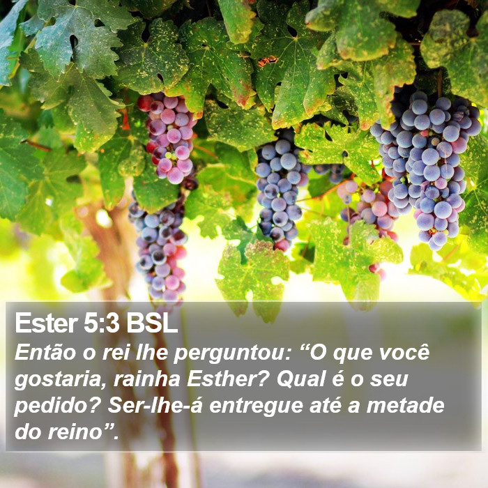 Ester 5:3 BSL Bible Study