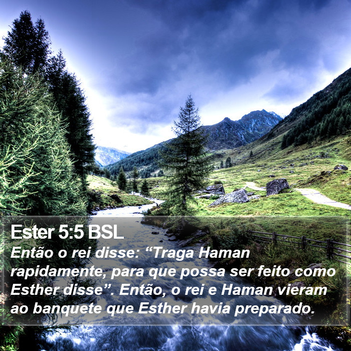 Ester 5:5 BSL Bible Study