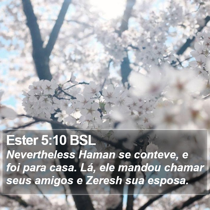 Ester 5:10 BSL Bible Study