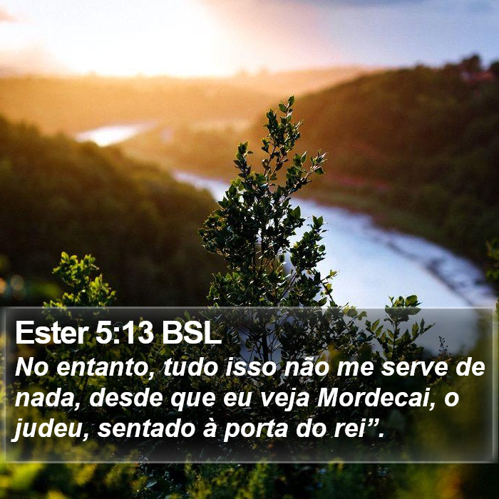 Ester 5:13 BSL Bible Study