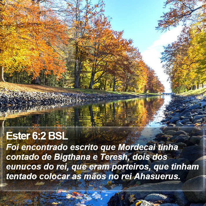 Ester 6:2 BSL Bible Study