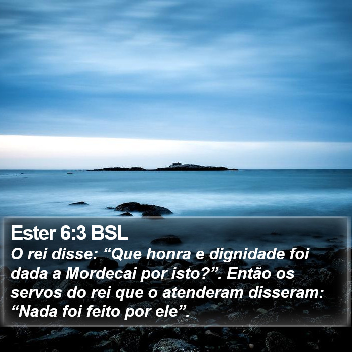 Ester 6:3 BSL Bible Study