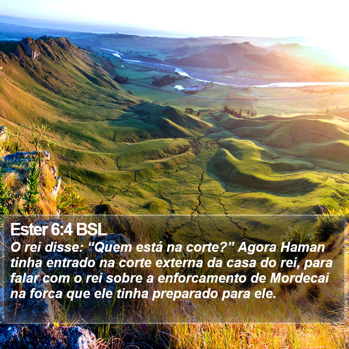 Ester 6:4 BSL Bible Study