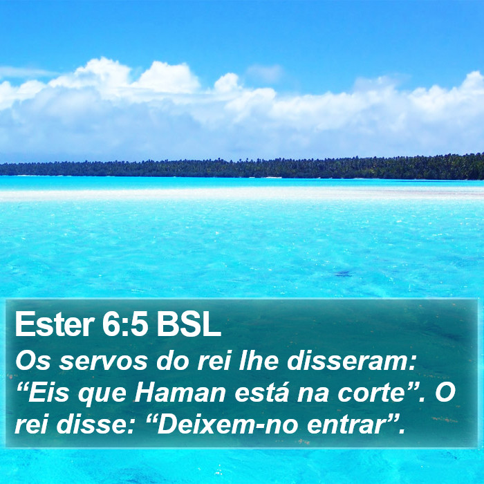 Ester 6:5 BSL Bible Study