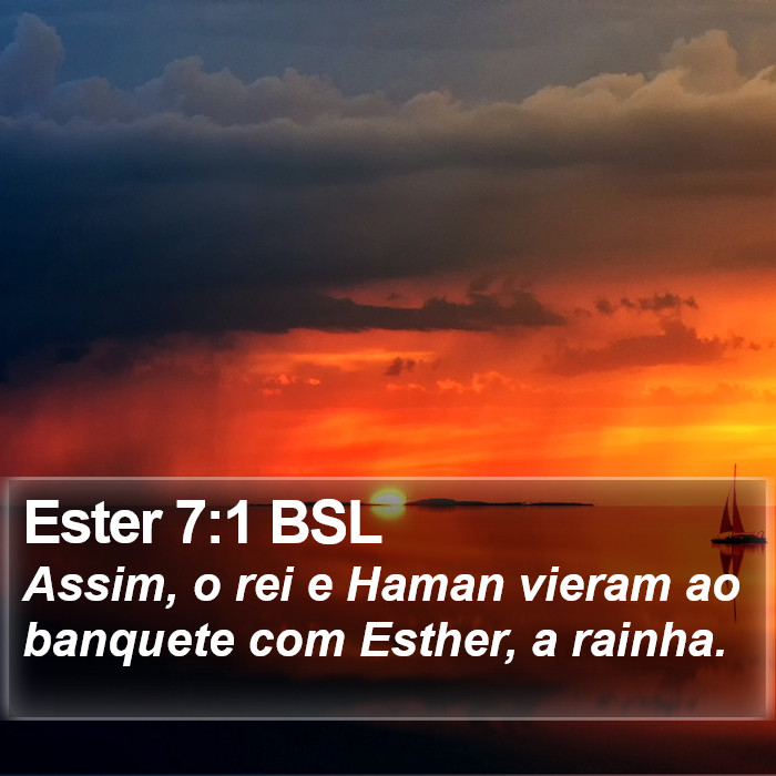 Ester 7:1 BSL Bible Study