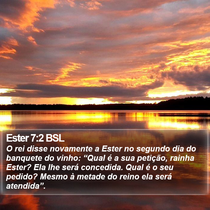 Ester 7:2 BSL Bible Study