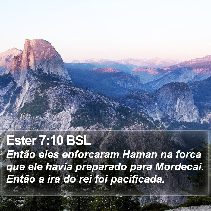 Ester 7:10 BSL Bible Study