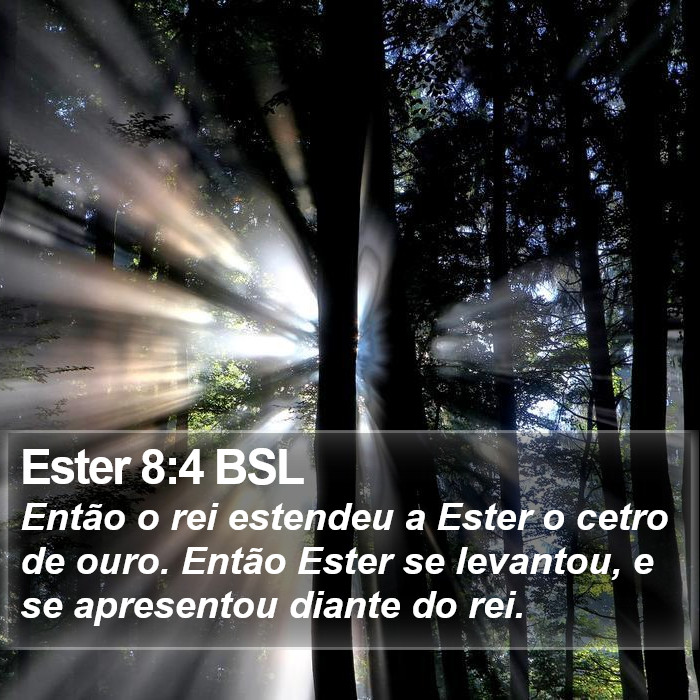 Ester 8:4 BSL Bible Study