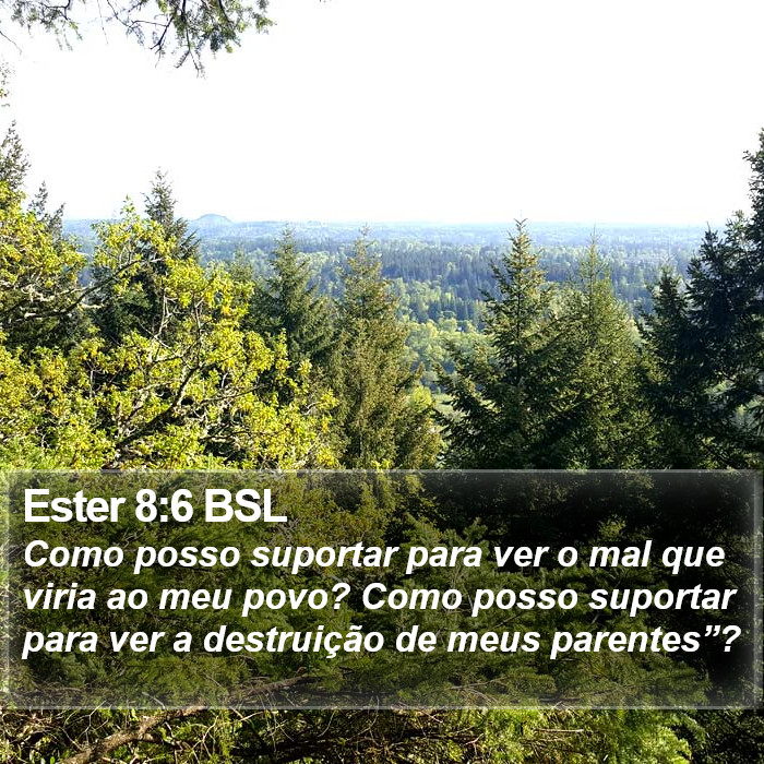 Ester 8:6 BSL Bible Study