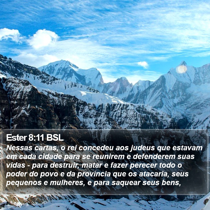 Ester 8:11 BSL Bible Study