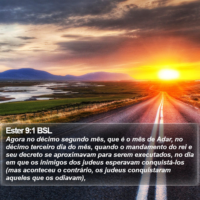 Ester 9:1 BSL Bible Study