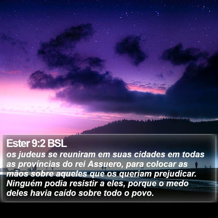 Ester 9:2 BSL Bible Study