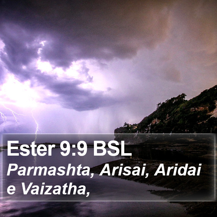 Ester 9:9 BSL Bible Study