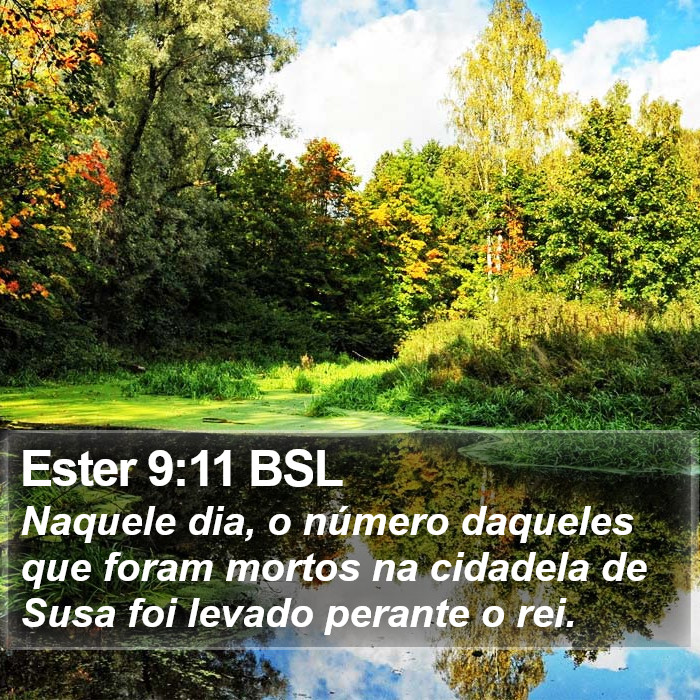 Ester 9:11 BSL Bible Study