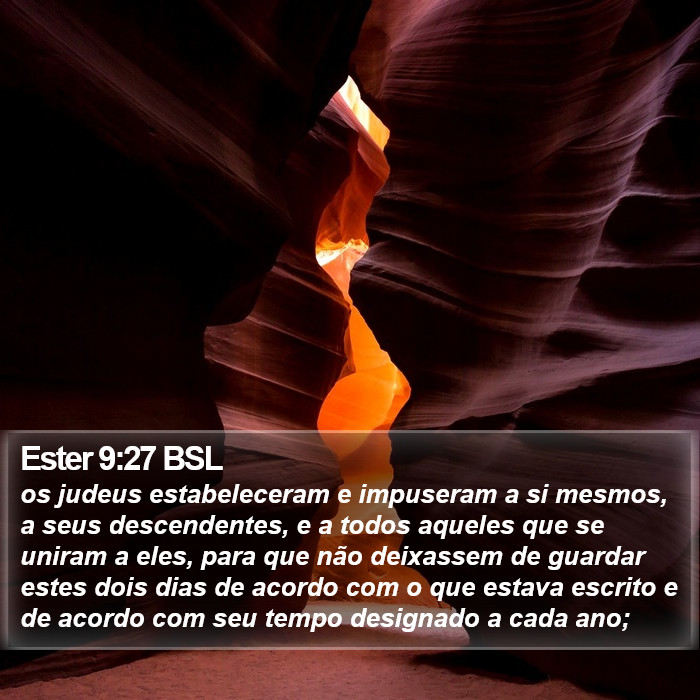 Ester 9:27 BSL Bible Study