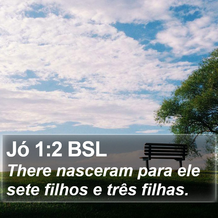 Jó 1:2 BSL Bible Study