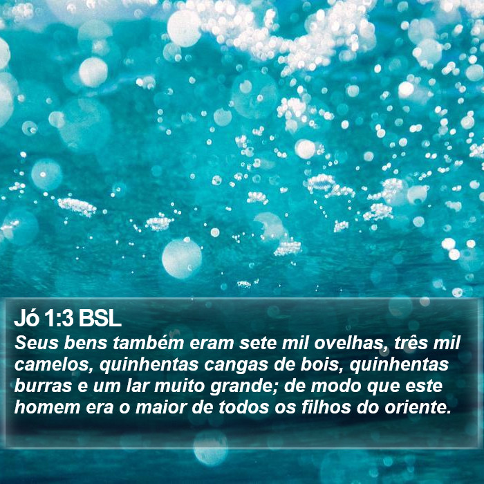 Jó 1:3 BSL Bible Study