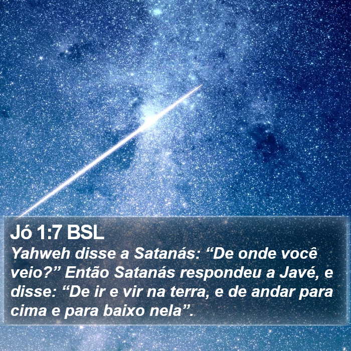 Jó 1:7 BSL Bible Study