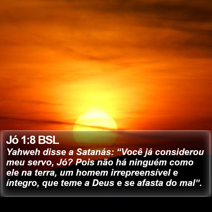 Jó 1:8 BSL Bible Study