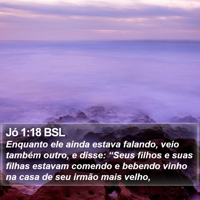 Jó 1:18 BSL Bible Study