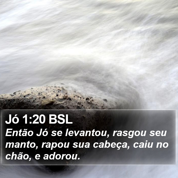 Jó 1:20 BSL Bible Study