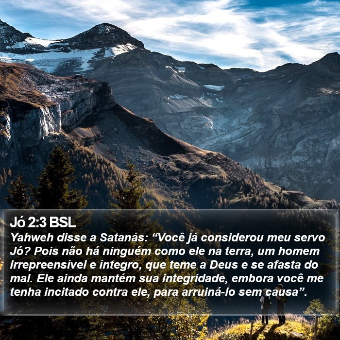 Jó 2:3 BSL Bible Study