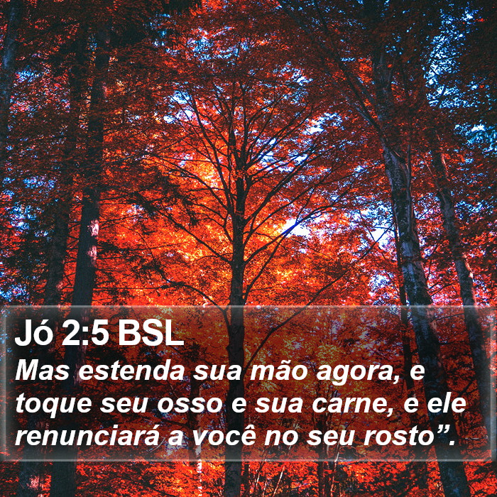 Jó 2:5 BSL Bible Study