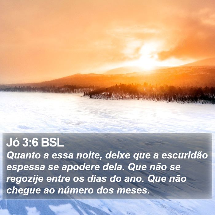 Jó 3:6 BSL Bible Study