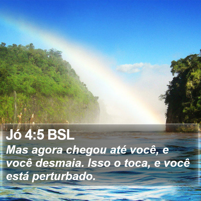 Jó 4:5 BSL Bible Study