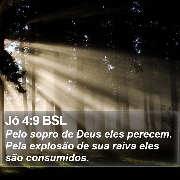 Jó 4:9 BSL Bible Study