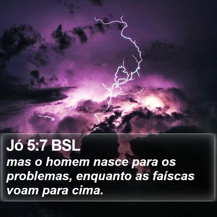 Jó 5:7 BSL Bible Study