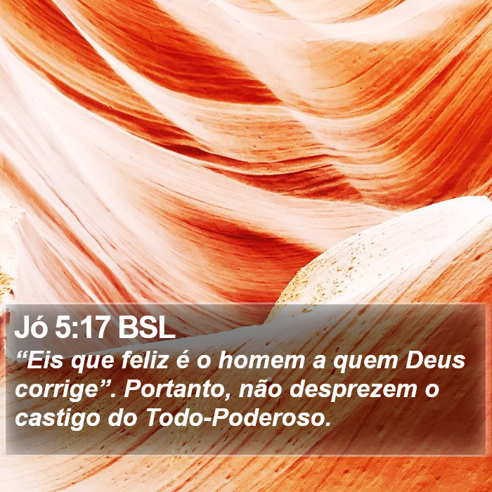 Jó 5:17 BSL Bible Study