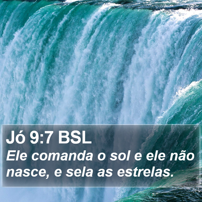 Jó 9:7 BSL Bible Study