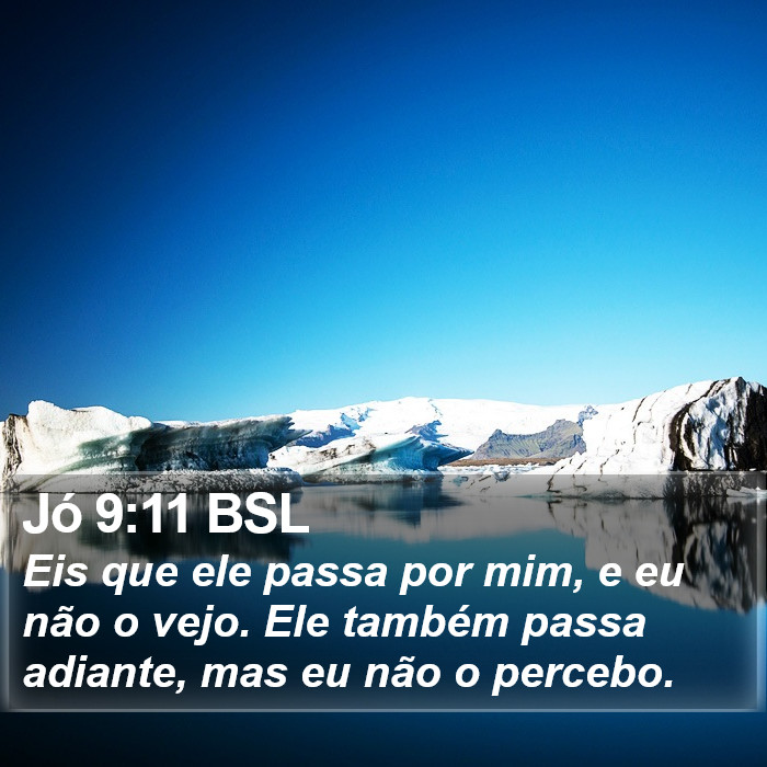 Jó 9:11 BSL Bible Study