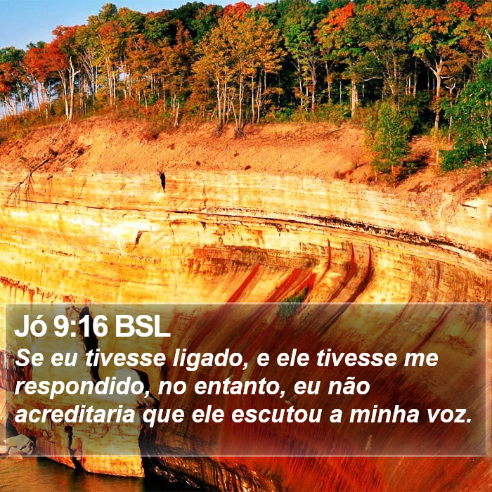 Jó 9:16 BSL Bible Study