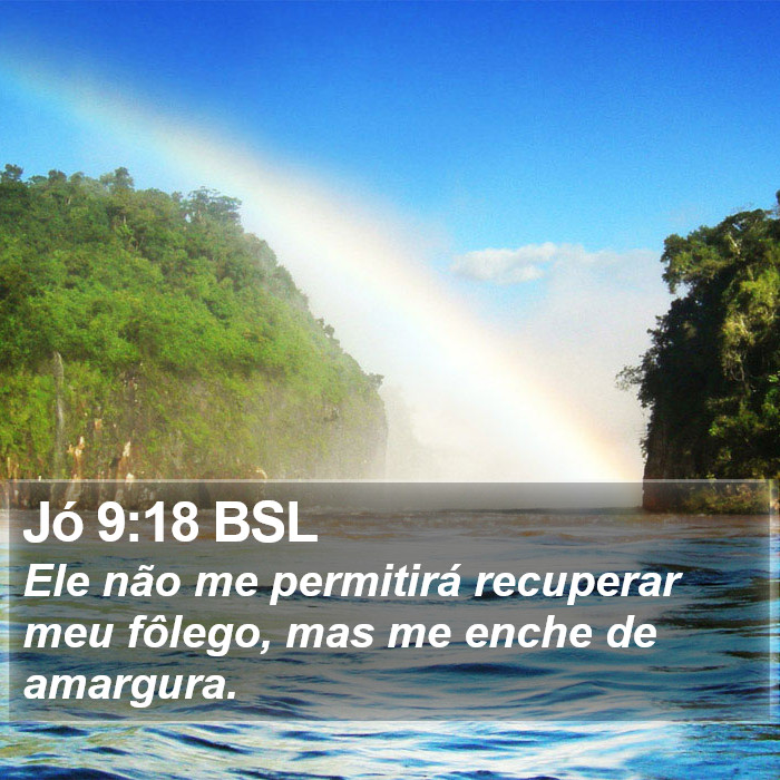 Jó 9:18 BSL Bible Study