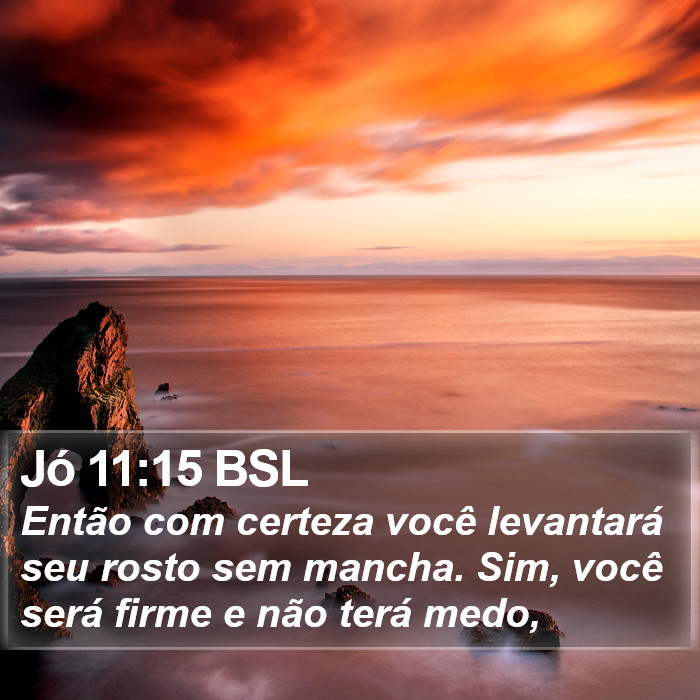 Jó 11:15 BSL Bible Study