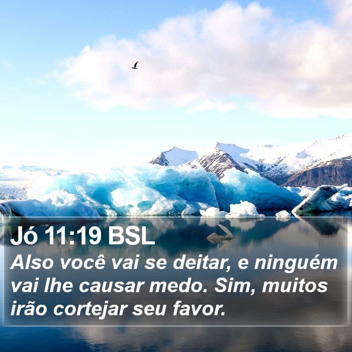 Jó 11:19 BSL Bible Study