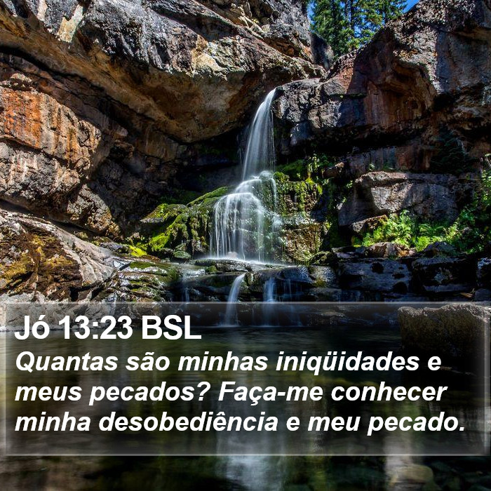 Jó 13:23 BSL Bible Study
