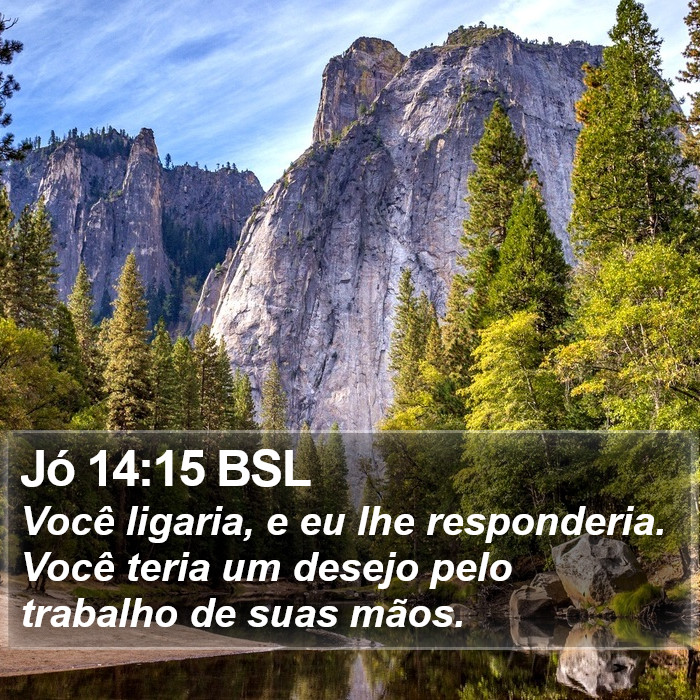 Jó 14:15 BSL Bible Study